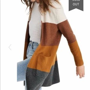 Made well Kent Colorblock Cardigan